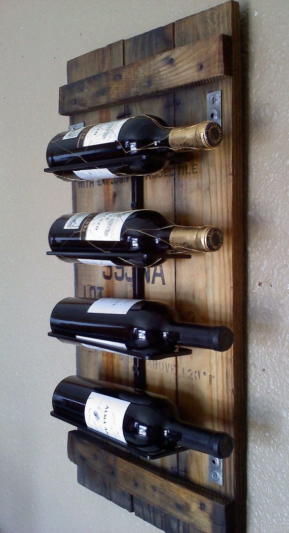 10 #diy ways to create a truly unique wine rack - IWFS Blog