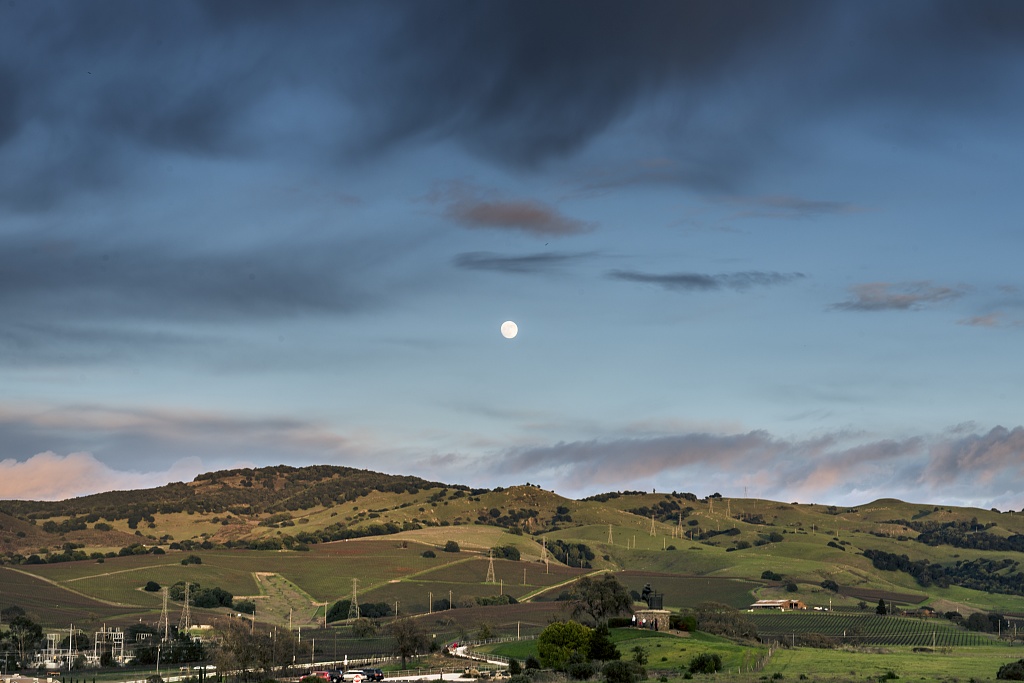 Napa Valley sunset