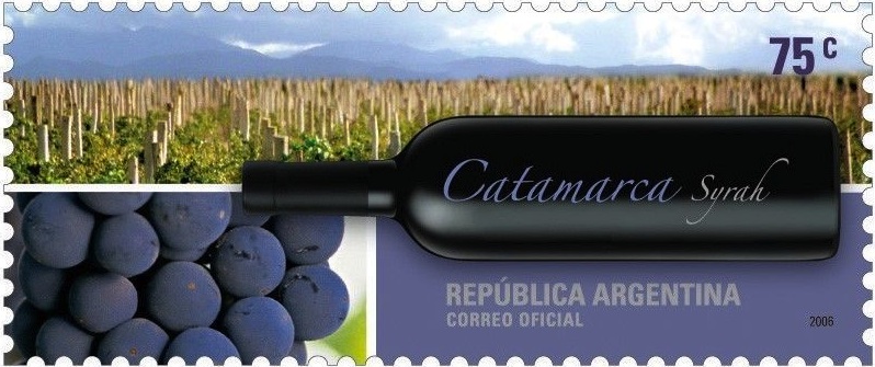 Argentina Wine Stamp