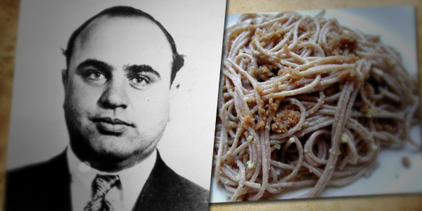 Al Capone Spaghetti and Walnut Sauce