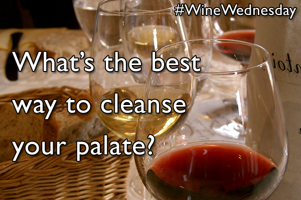 What's the best way to cleanse your palate?