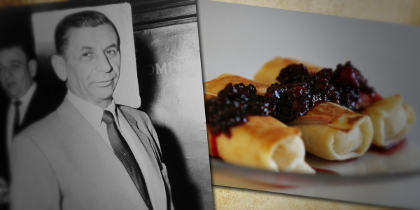 Meyer Lansky Cheese Blintzes