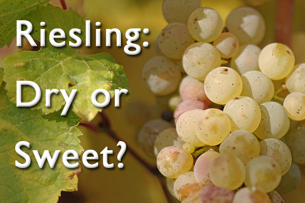 Riesling dry or sweet