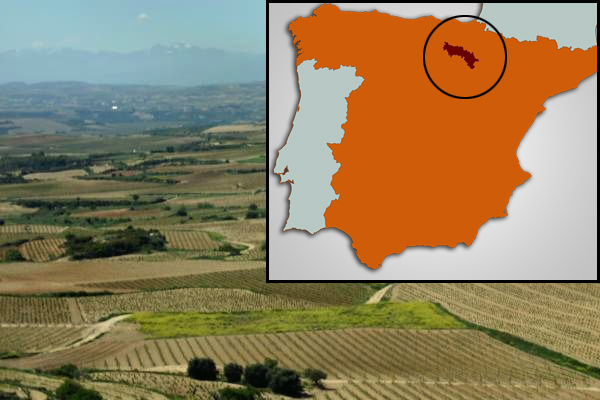 Rioja Wine Map