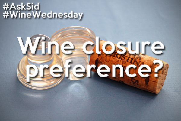 wine closure preference