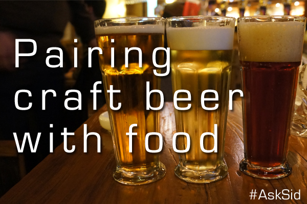 Craft beer pairing