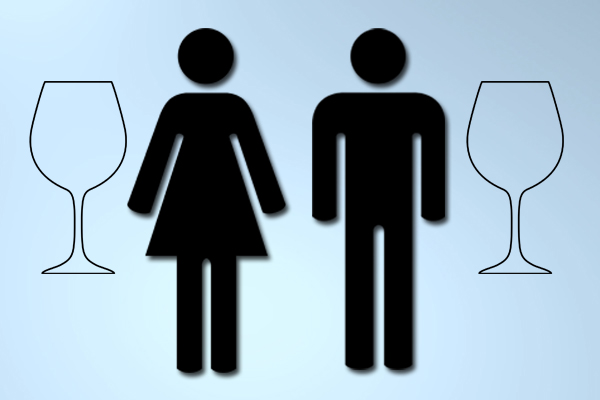 Both men and women agree on the reasons for drinking wine