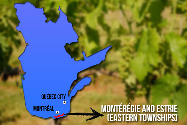 Quebec wine regions