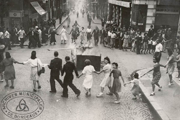 Bordeaux is liberated in 1944