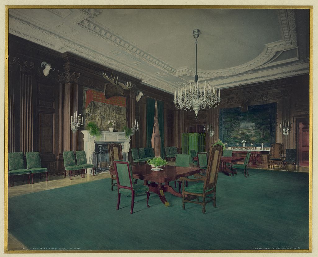 Theodore Roosevelt White House Dining Room