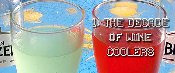 1980s were the decade for wine coolers