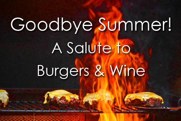 6 wine and burger pairings