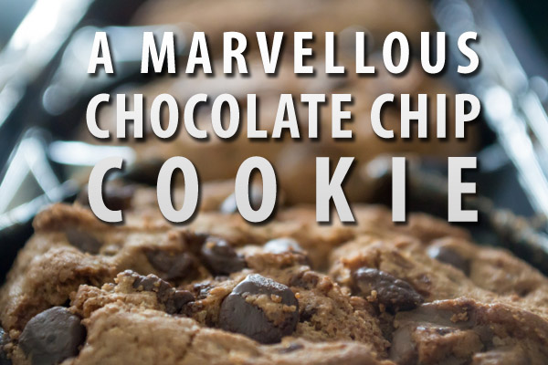 A Marvellous Chocolate Chip Cookie