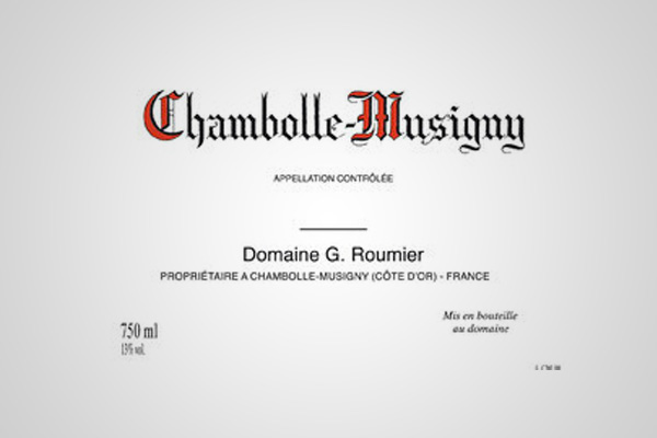 Chambolle-Musigny AC - Domaine Georges Roumier