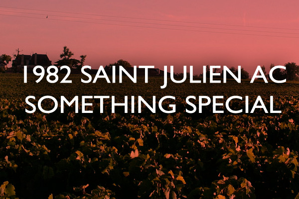 1982 Saint Julien AC Something Special