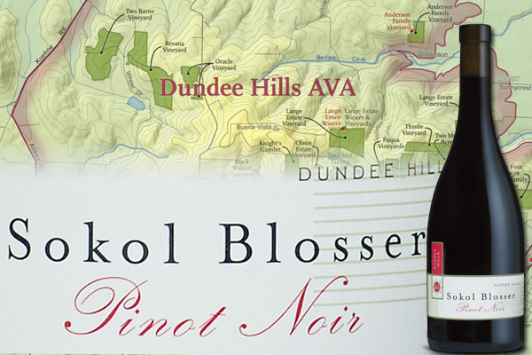 Sokol Blosser Pinot Noir Vertical Dundee Hills Oregon