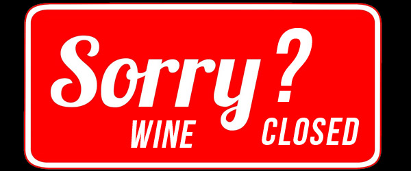 what does it mean when a wine is closed