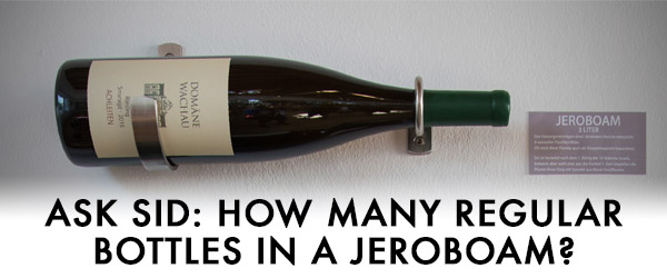 jeroboam wine bottle