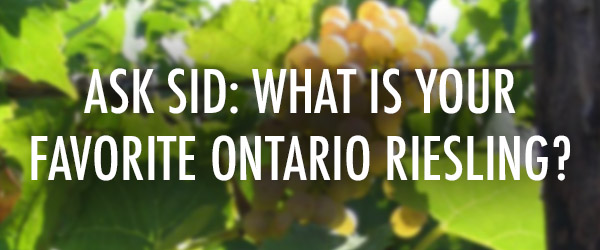 best riesling from ontario?