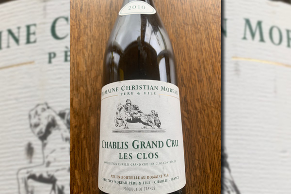 SENSATIONAL 2010 CHABLIS LES CLOS DOMAINE CHRISTIAN MOREAU! - IWFS